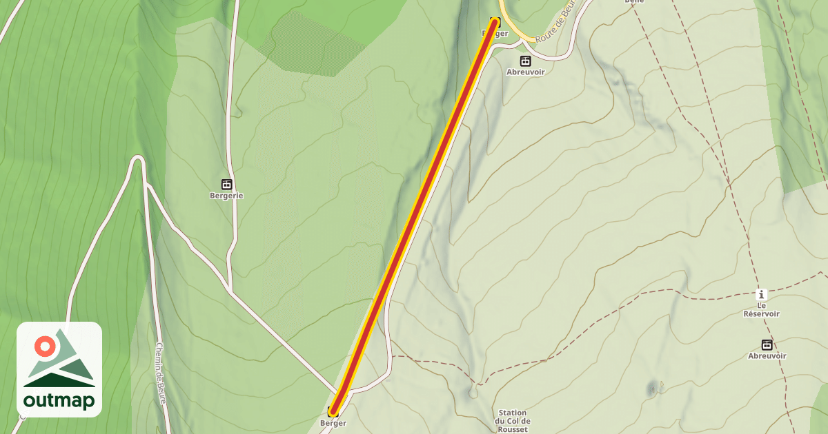 Map of Berger