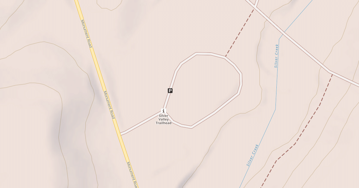 Map preview of CORSAIR SILVER VAL TRAILHEAD