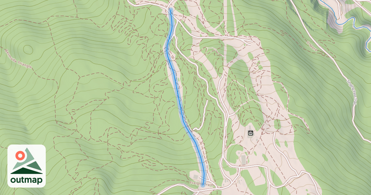 Map of Crabapple - Middle