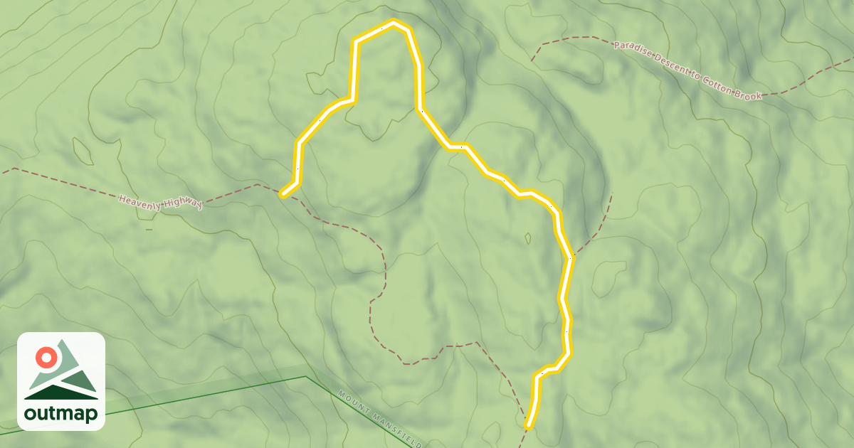 Map of Stowe View