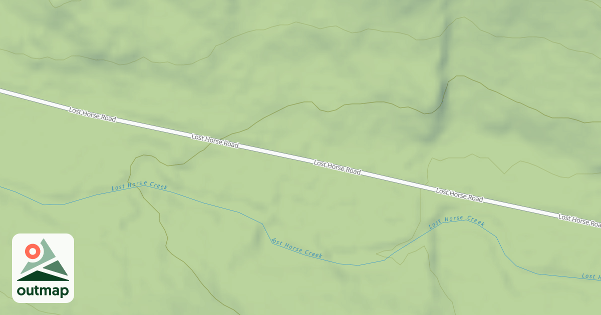 Map of (FDR) LOST HORSE