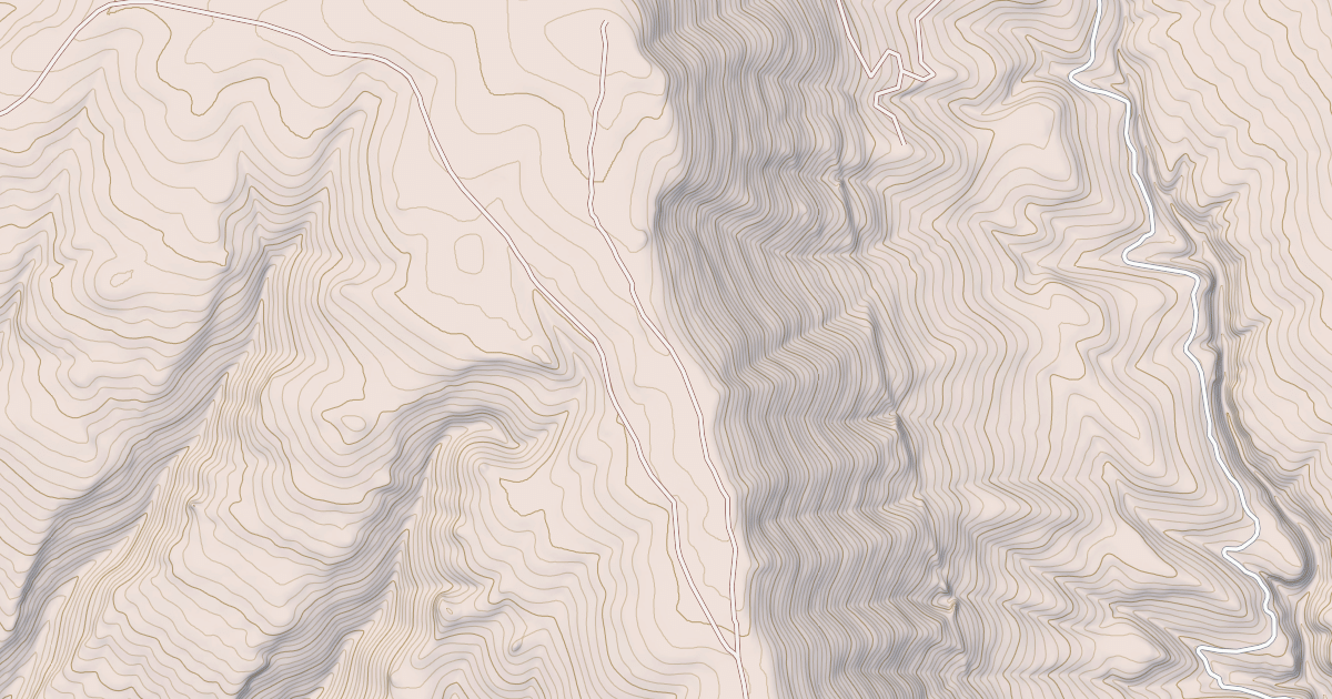 Map preview of Shriver Peak Road