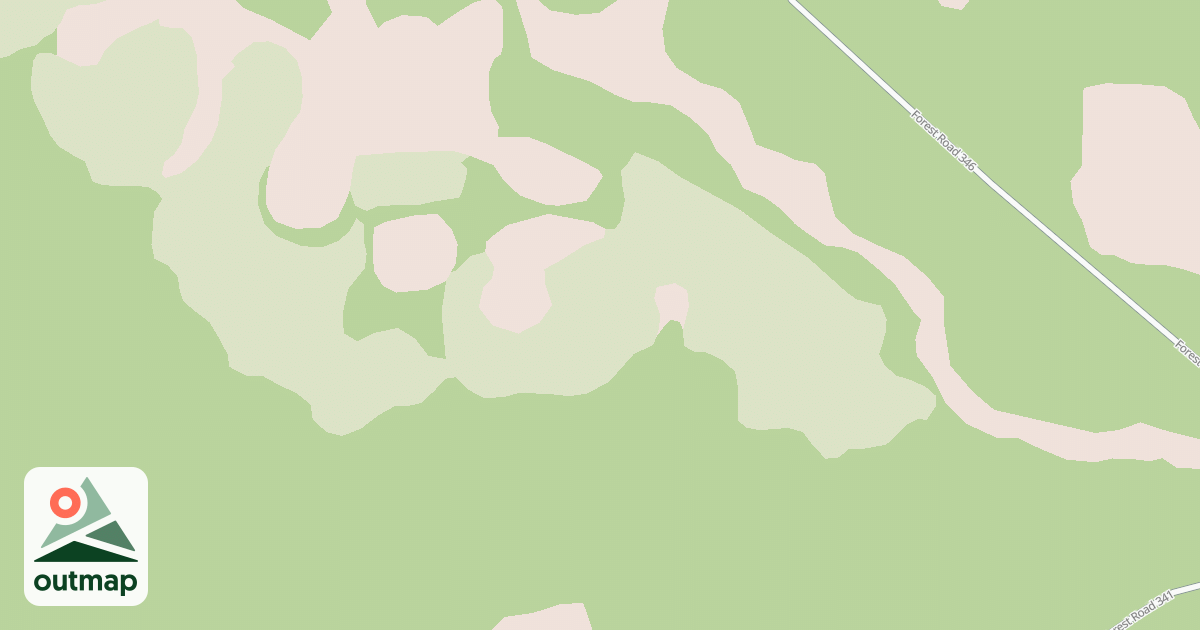 Map of USFS National Forest System Roads {E8FA4534-007B-4C3D-9187-02A0890D4ECB}