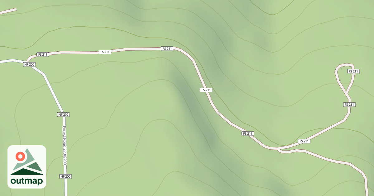 Map of USFS Motor Vehicle Use Map Roads {34DB3EFD-BDEC-43CA-AAC1-1B7E18F55903}