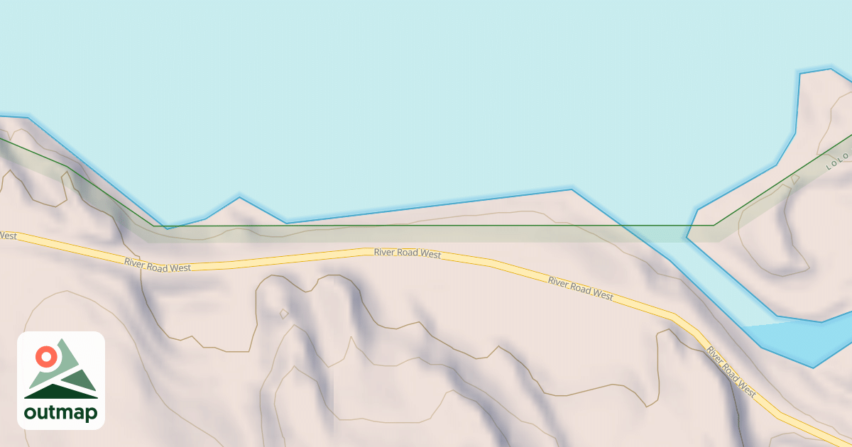 Map of DISPERSED REC SEC. 3