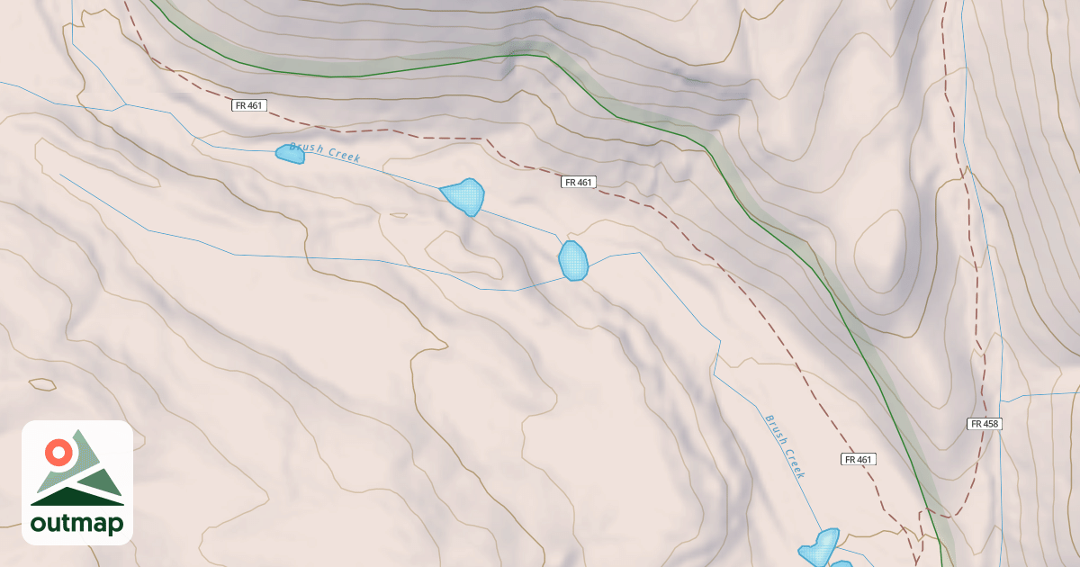 Map of Canyon Infierno