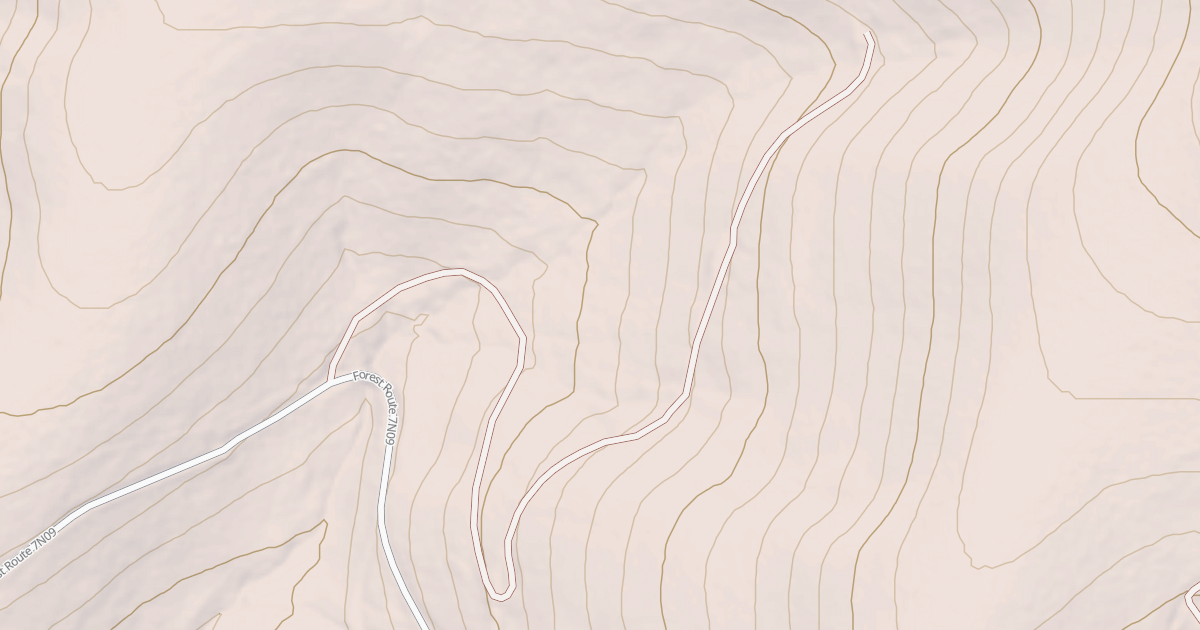 Map preview of USFS Motor Vehicle Use Map Trails 330127010602