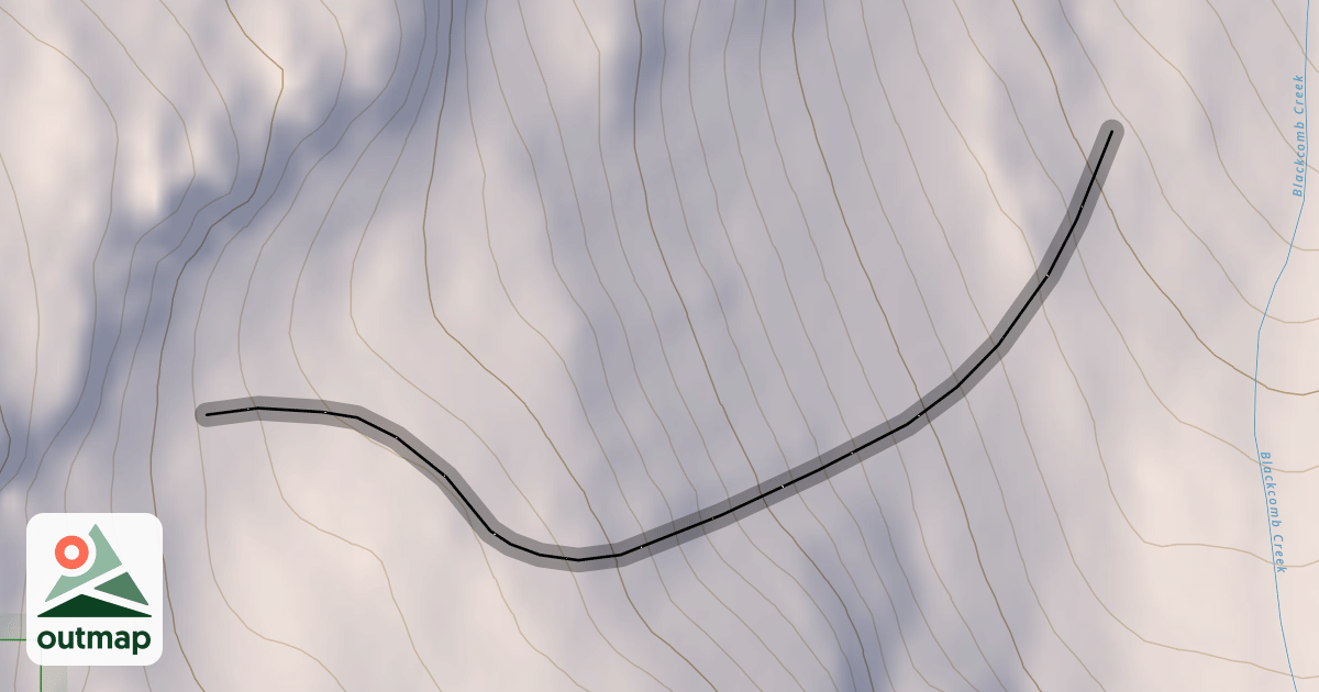 Map of Sapphire Chutes