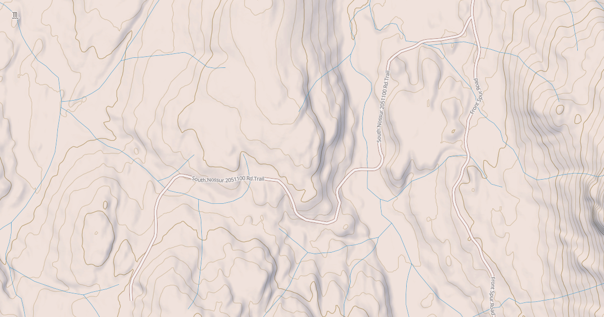 Map preview of SOUTH NOSSUR 2051100 RD