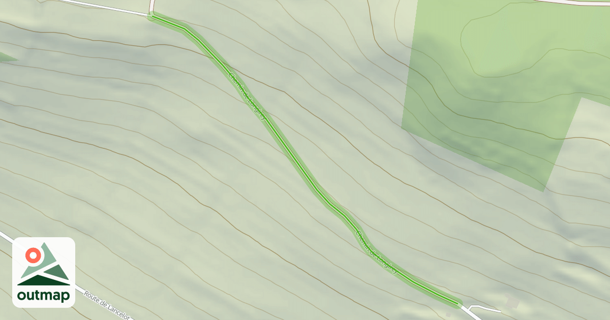 Map of Chemin de Longirey