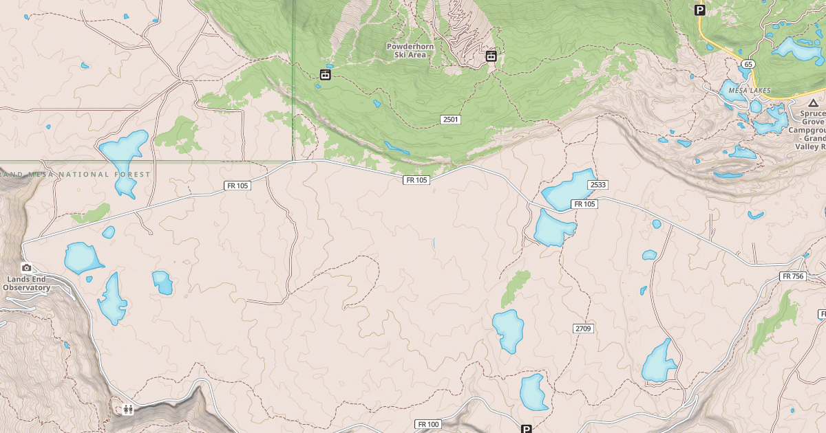 Map preview of ANDERSON RESERVOIRS