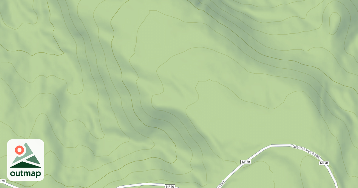 Map of MILLIE CREEK