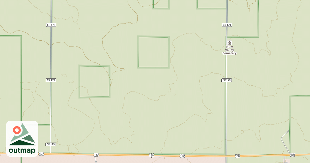 Map of DOZER in Las Animas