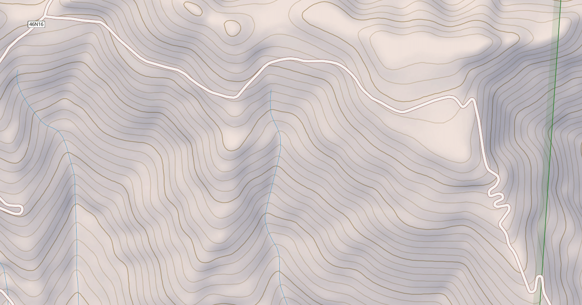 Map preview of BADGER MTN