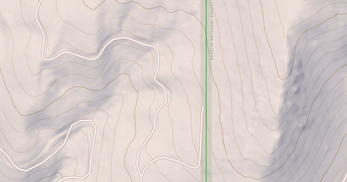 Map preview of CABIN SPUR