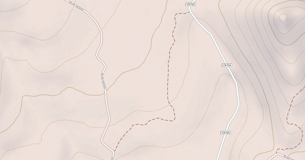 Map preview of BLM National GTLF Public Motorized Trails a9eecf79-12d7-4a70-a101-e392badde227