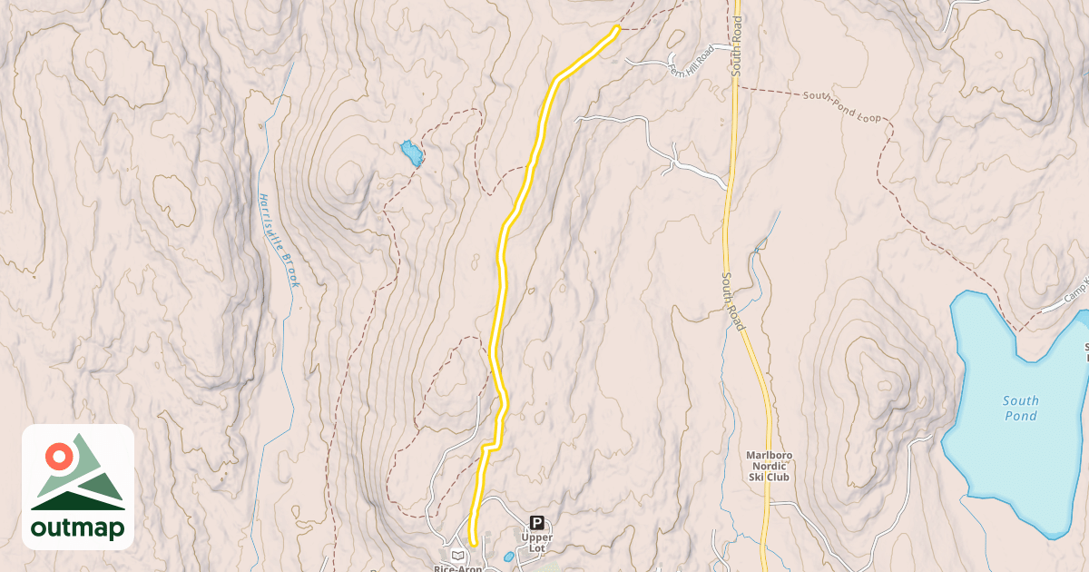 Map of Town Trail