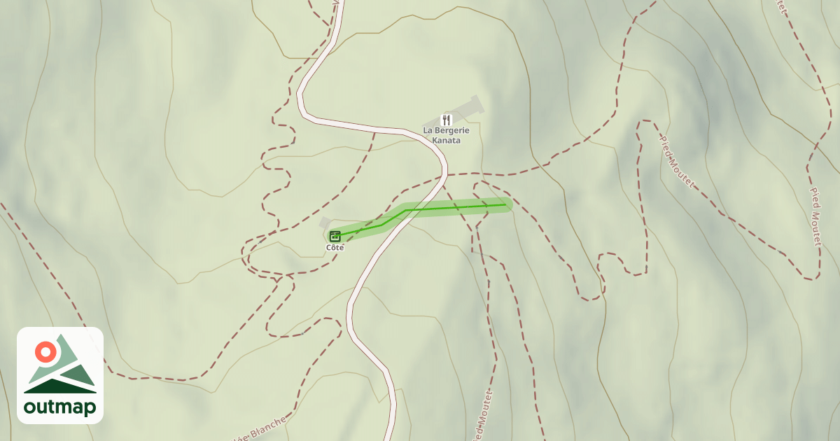 Map of Côte