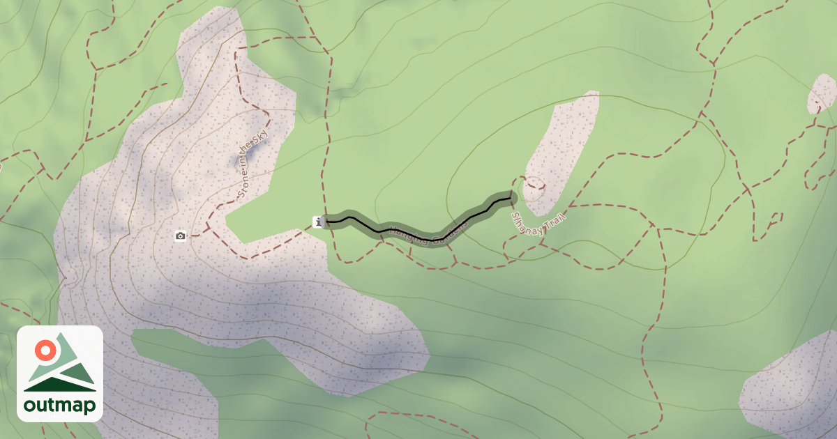 Map of Hanging Gardens