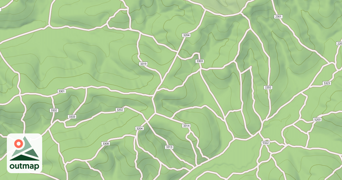 Map of USFS Motor Vehicle Use Map Trails 19763