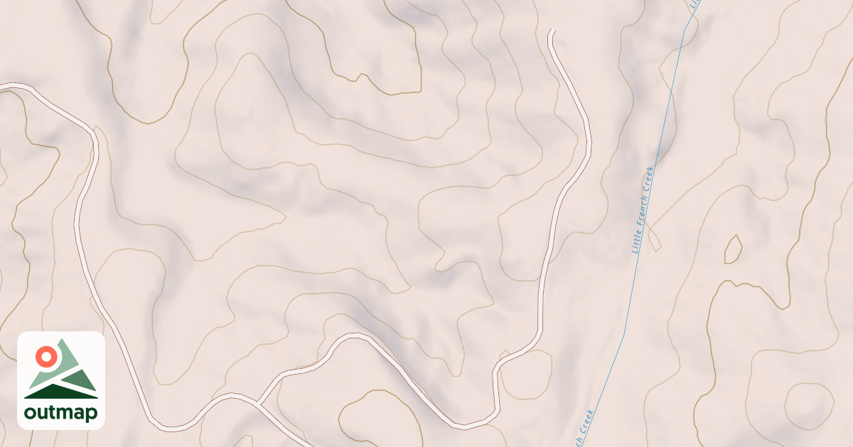 Map of BLACK BEAR SPUR E