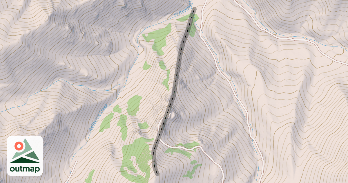 Map of Straight Shot