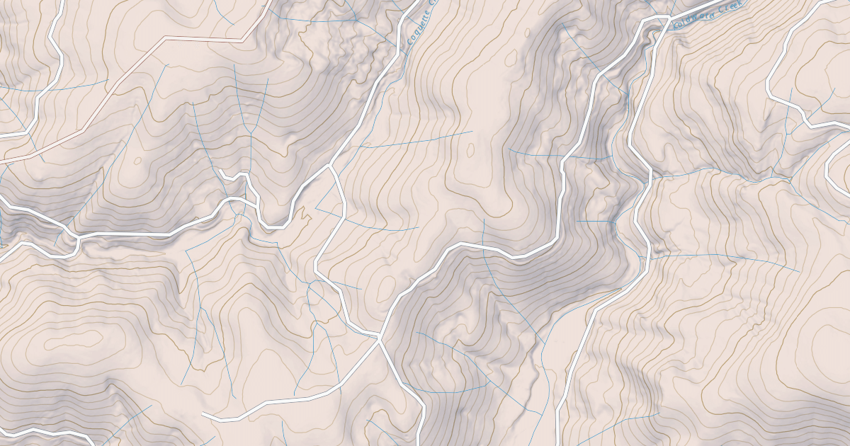 Map preview of BUCKHORN CREEK