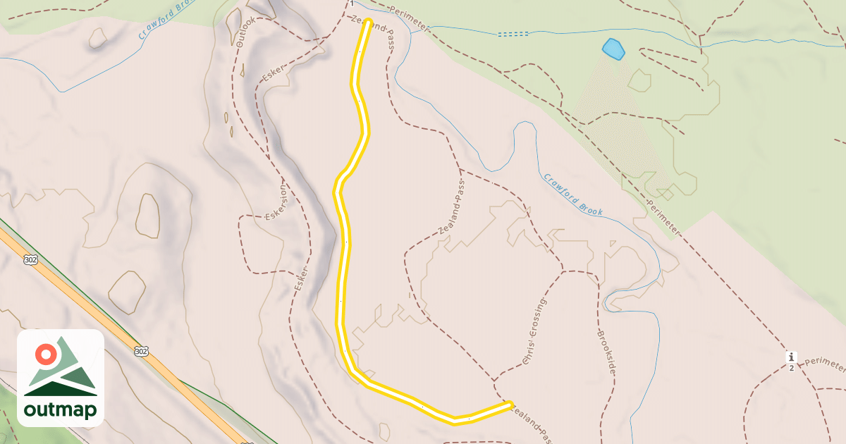 Map of Turnpike