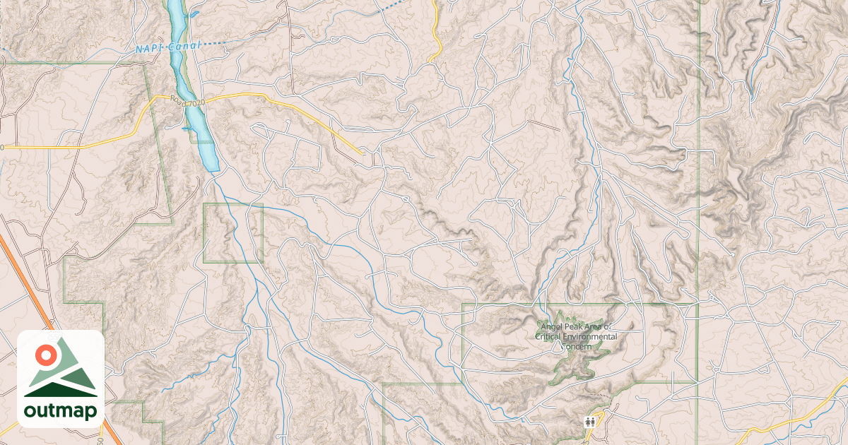 Map of BLM National GTLF Public Motorized Roads 14734c8d-4a29-4ec4-ba3f-de3a17f02960