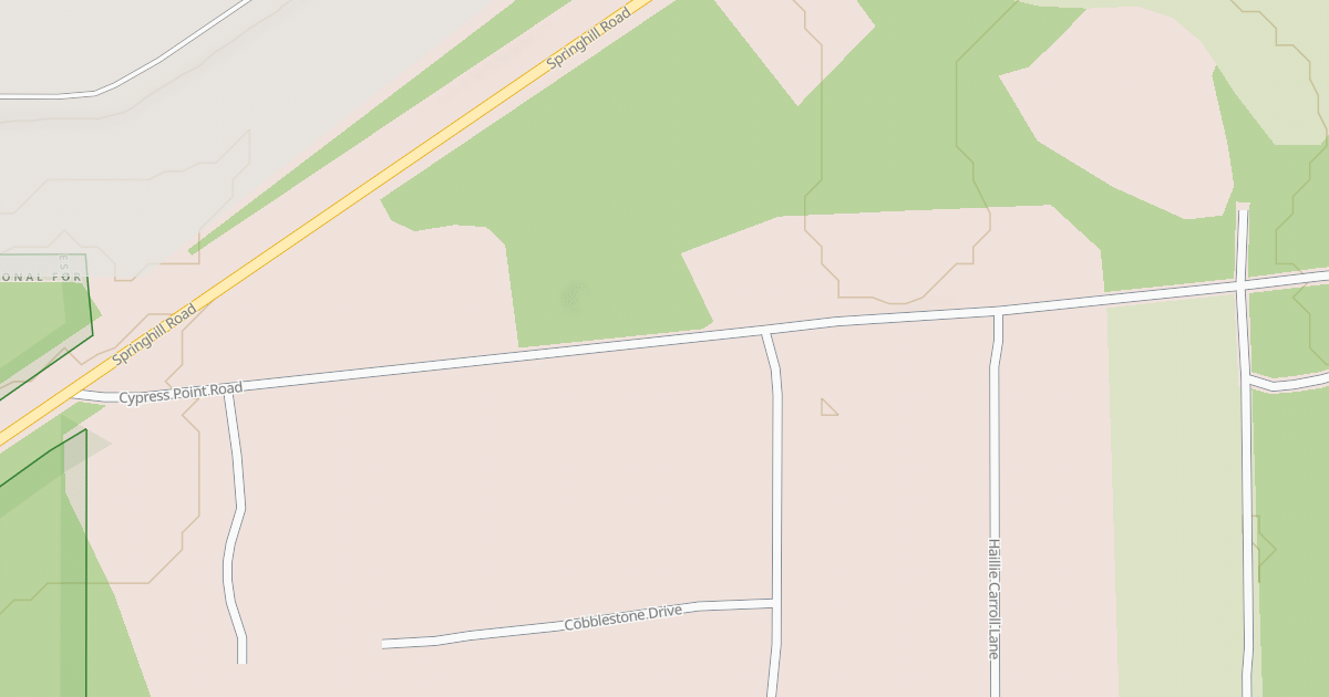 Map preview of LONNIE GRAY ROAD