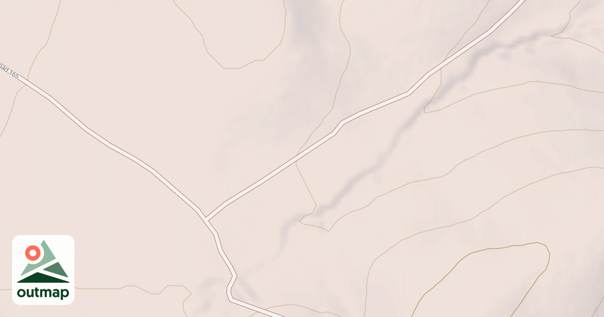 Map of Iowa Creek