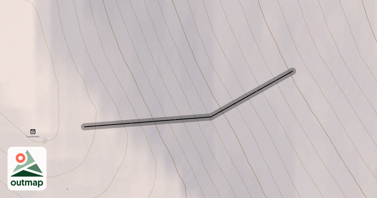 Map of B Gully