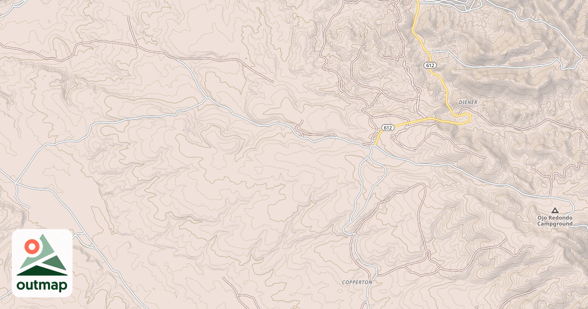 Map of OJO REDONDO