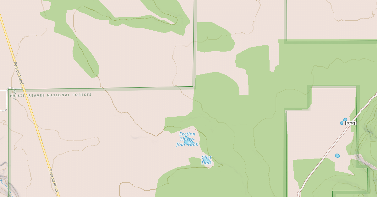 Map preview of USFS National Forest System Roads {7C8A5253-CADD-45E8-B9A5-47A3A56CE80F}
