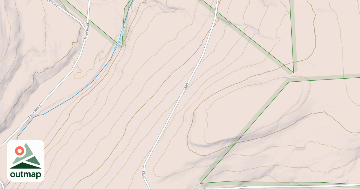 Map of Armenia Mountain Snowmobile Trails