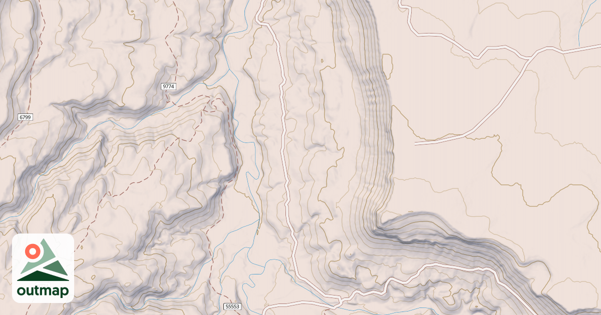 Map of Dry Creek