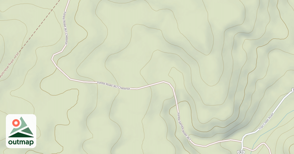 Map of CHESTNUT