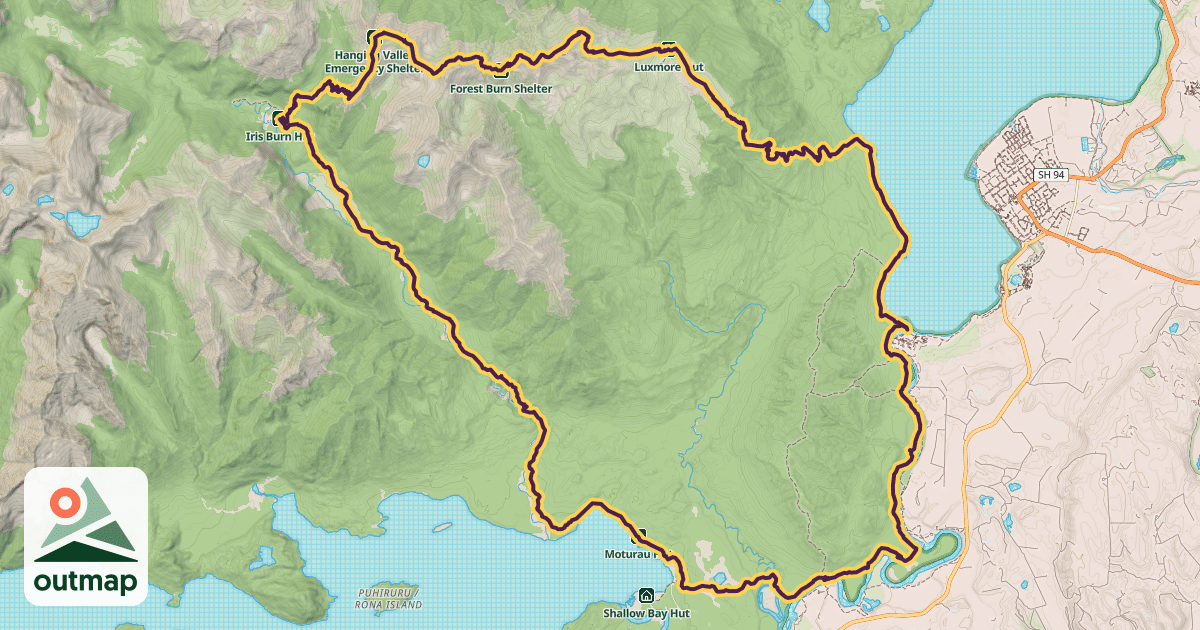 Map of Kepler Track