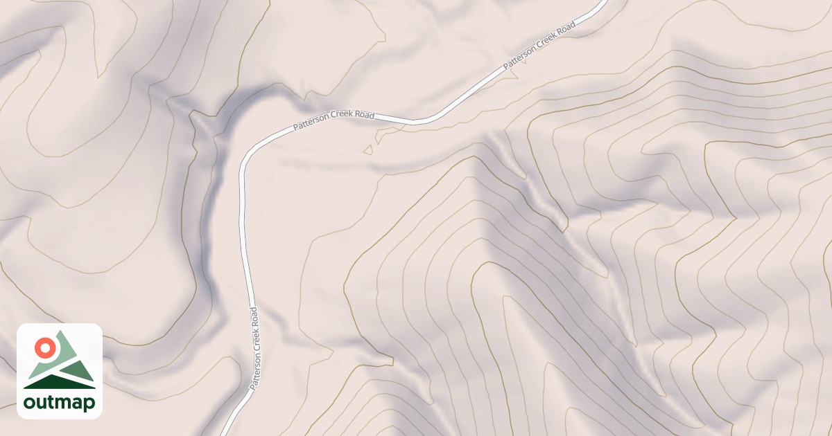Map of PATTERSON CREEK