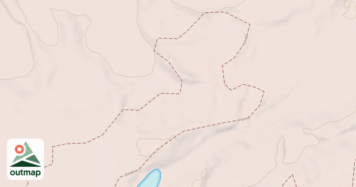 Map of Straight Arrows Trail