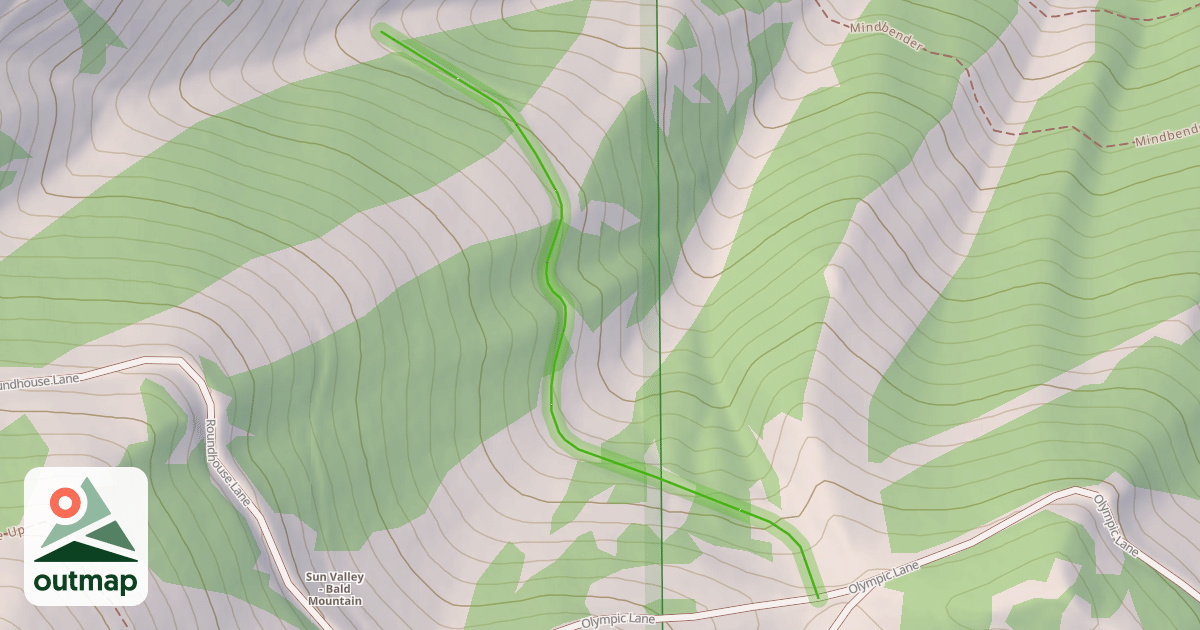 Map of Mid River Lane