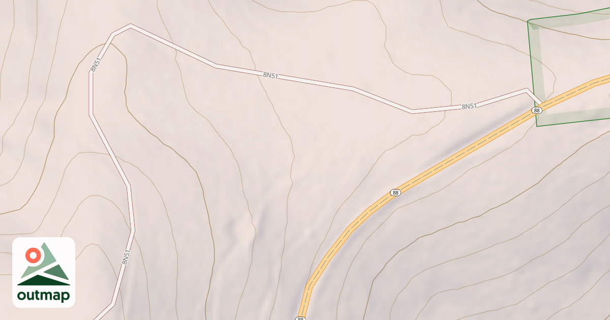 Map of ARMSTRONG LOOKOUT