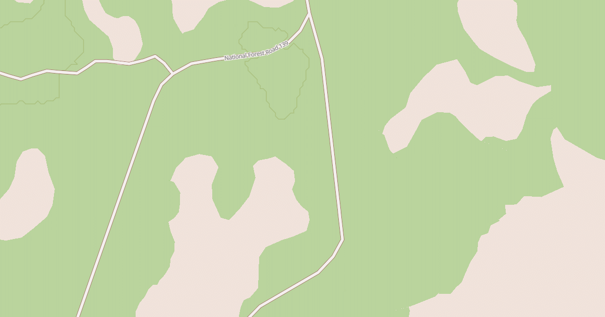 Map preview of USFS National Forest System Roads {3FAC099B-3BCB-455C-ADEC-B3C7AF35CEA7}