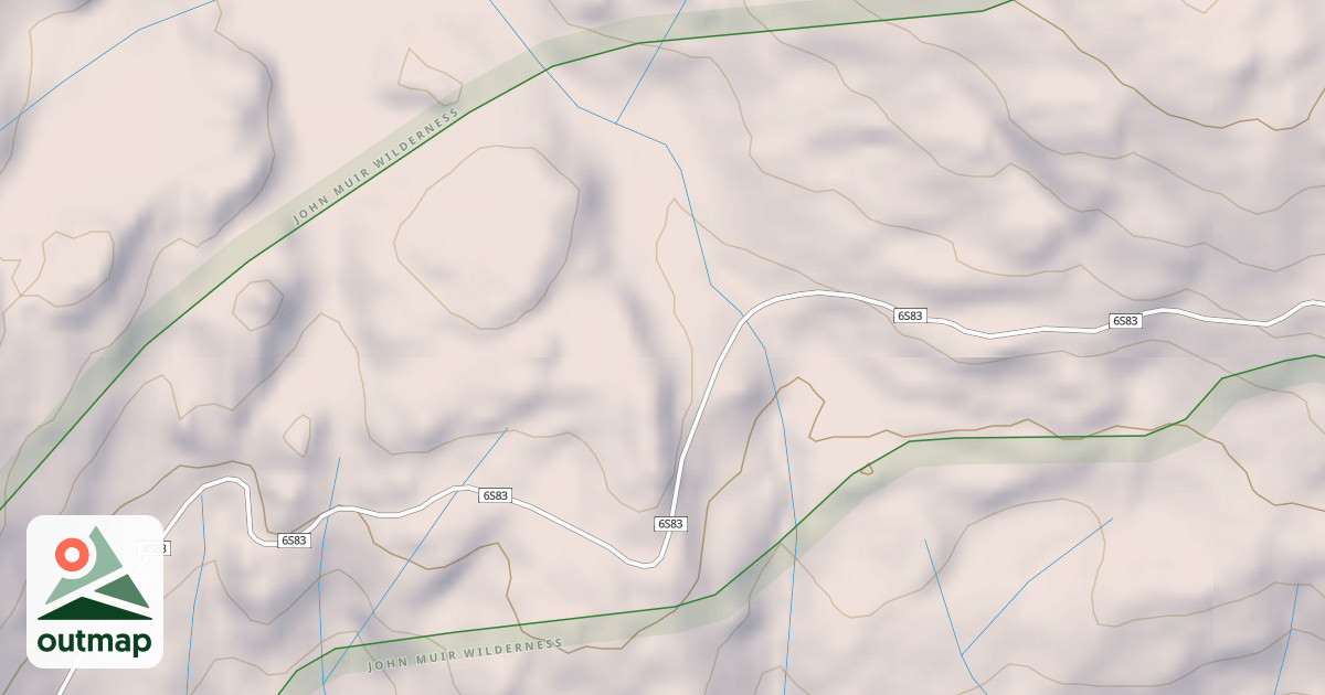 Map of BEAR DIVERSION OHV ROUTE T3