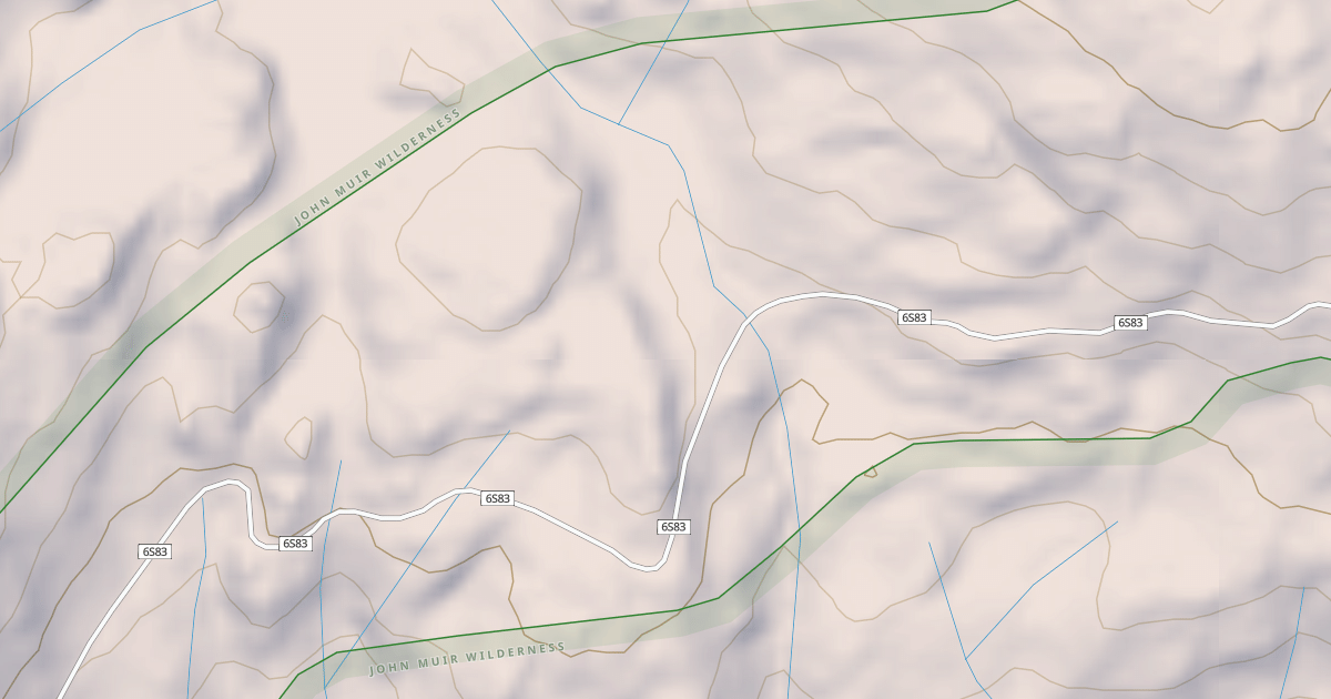 Map preview of BEAR DIVERSION OHV ROUTE T3
