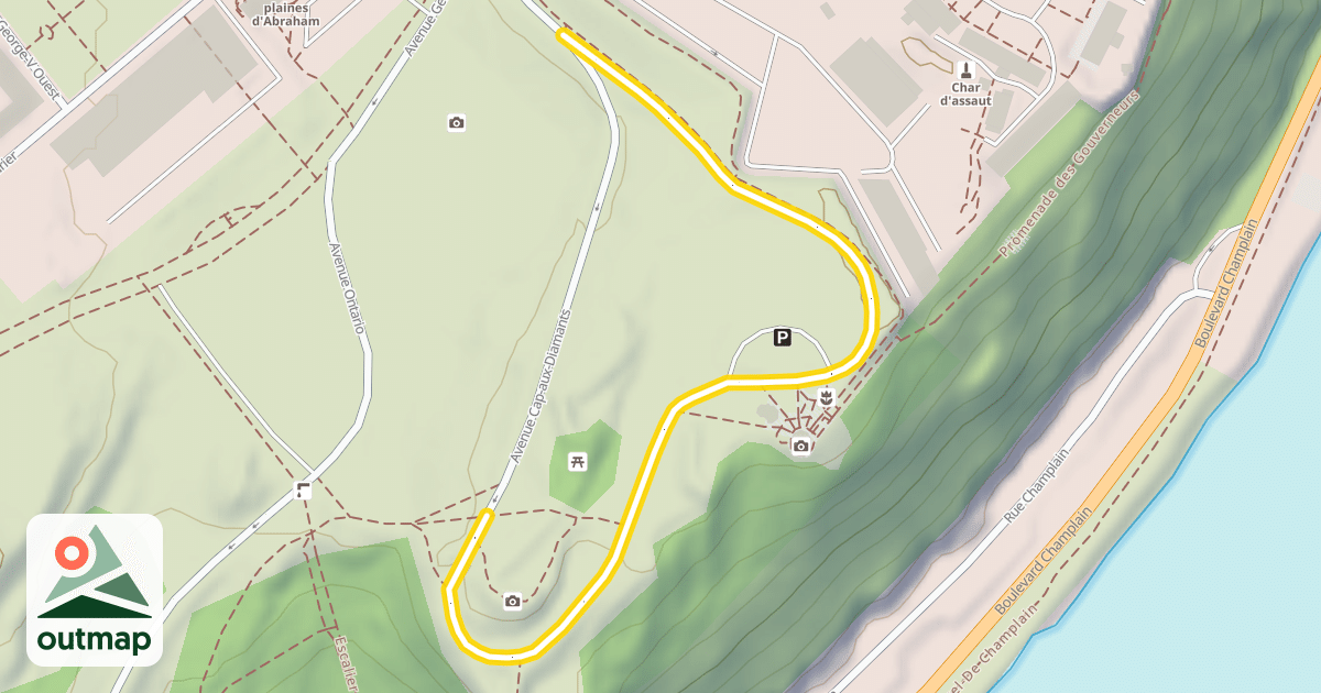 Map of Avenue Cap-aux-Diamants