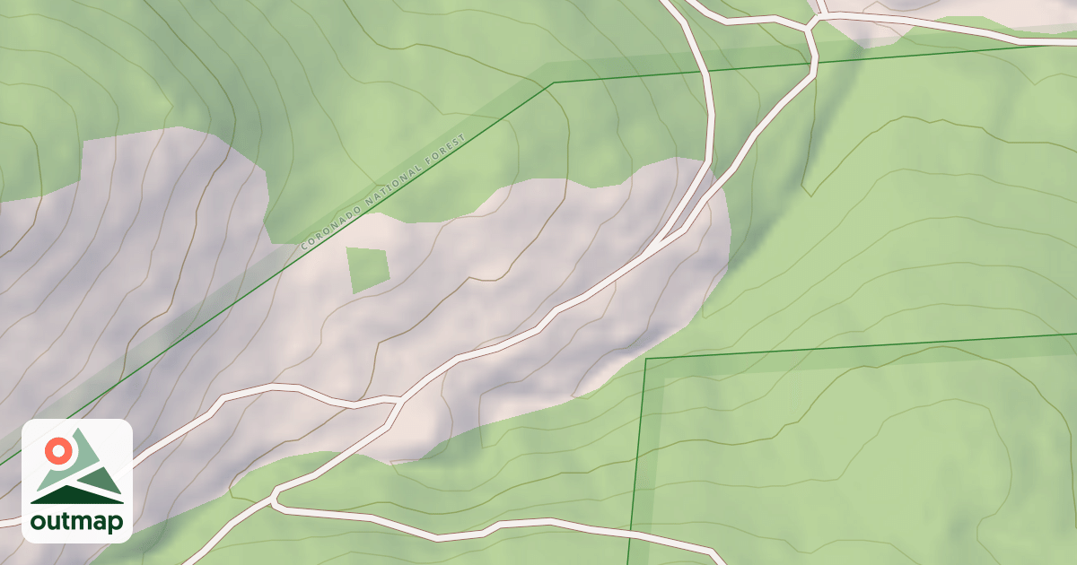 Map of SANTO NINO MINE