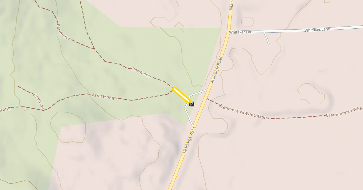 Map preview of Powerline Trail