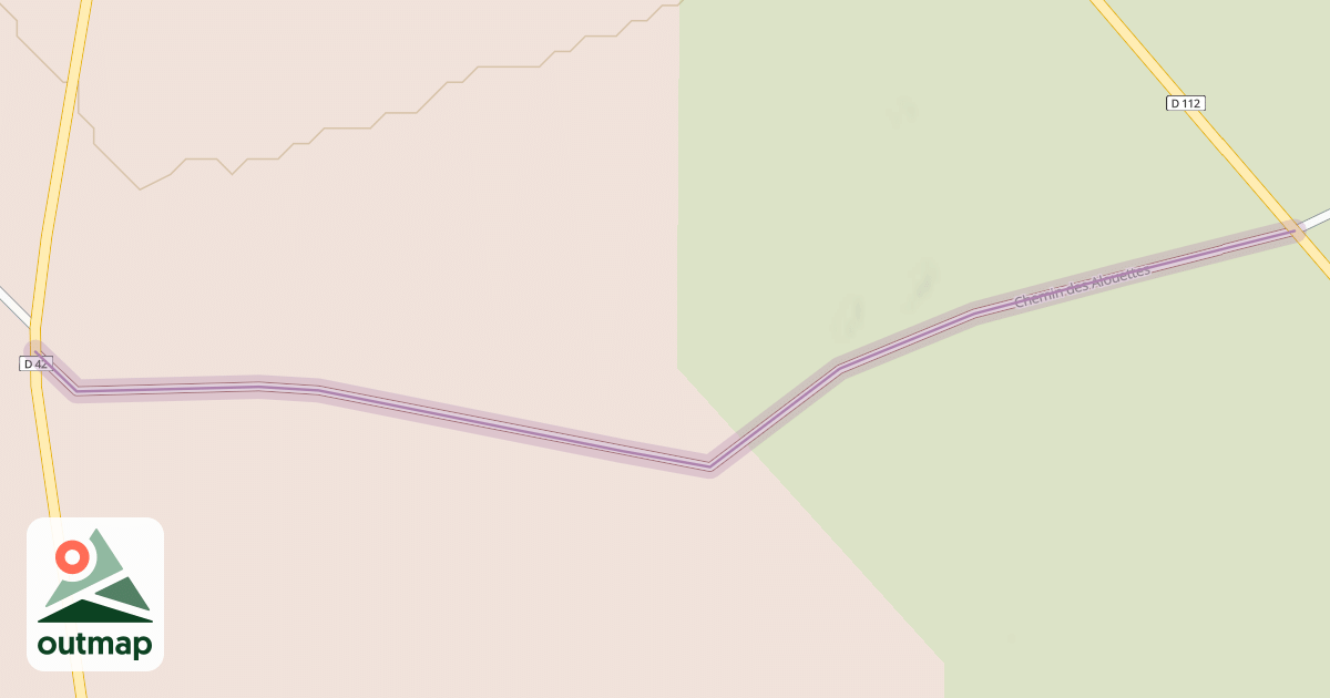 Map of Chemin des Alouettes