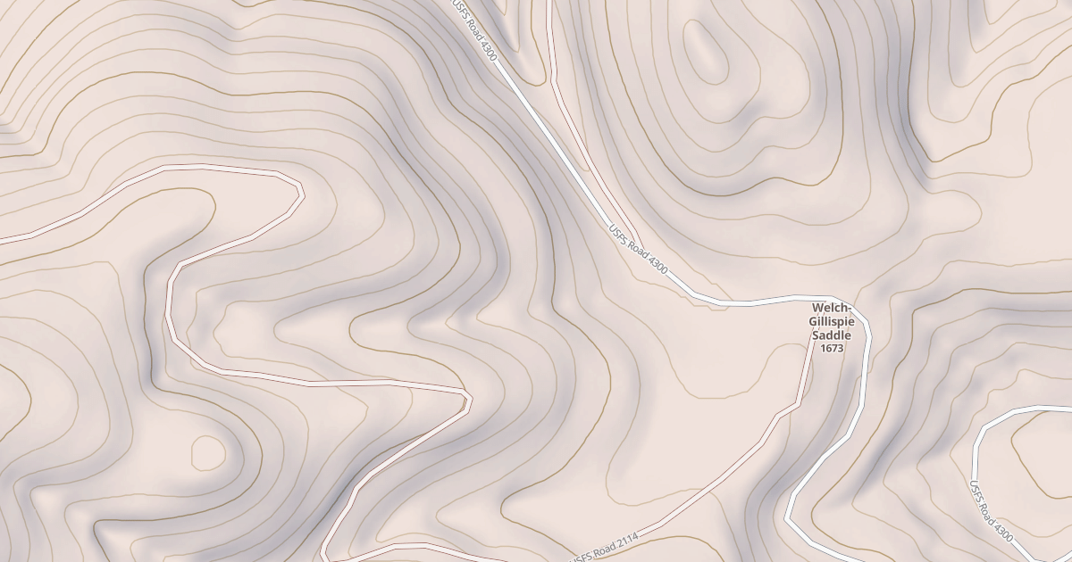Map preview of USFS National Forest System Roads {9575B585-469A-44C7-9D6C-4F0ADF066B1B}